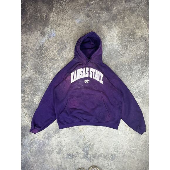 Vintage Thrashed Kansas State Hoodie
